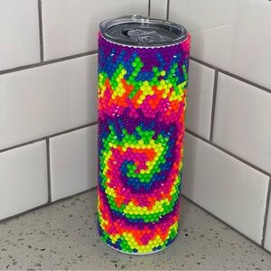 20 oz Tie Dye Rhinestone Tumbler